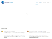 Tablet Screenshot of globaltrybe.com